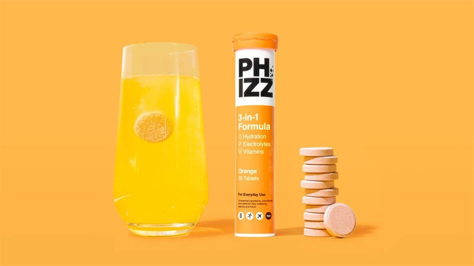 Phizz健康補(bǔ)充劑品牌包裝設(shè)計
